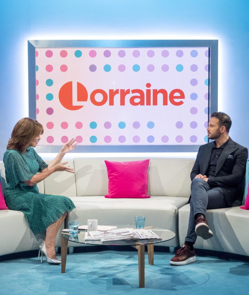  Ryan Thomas told Lorraine Kelly about his awful time on the show