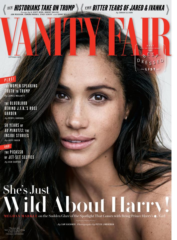  The actress told Vanity Fair the couple are very much in love