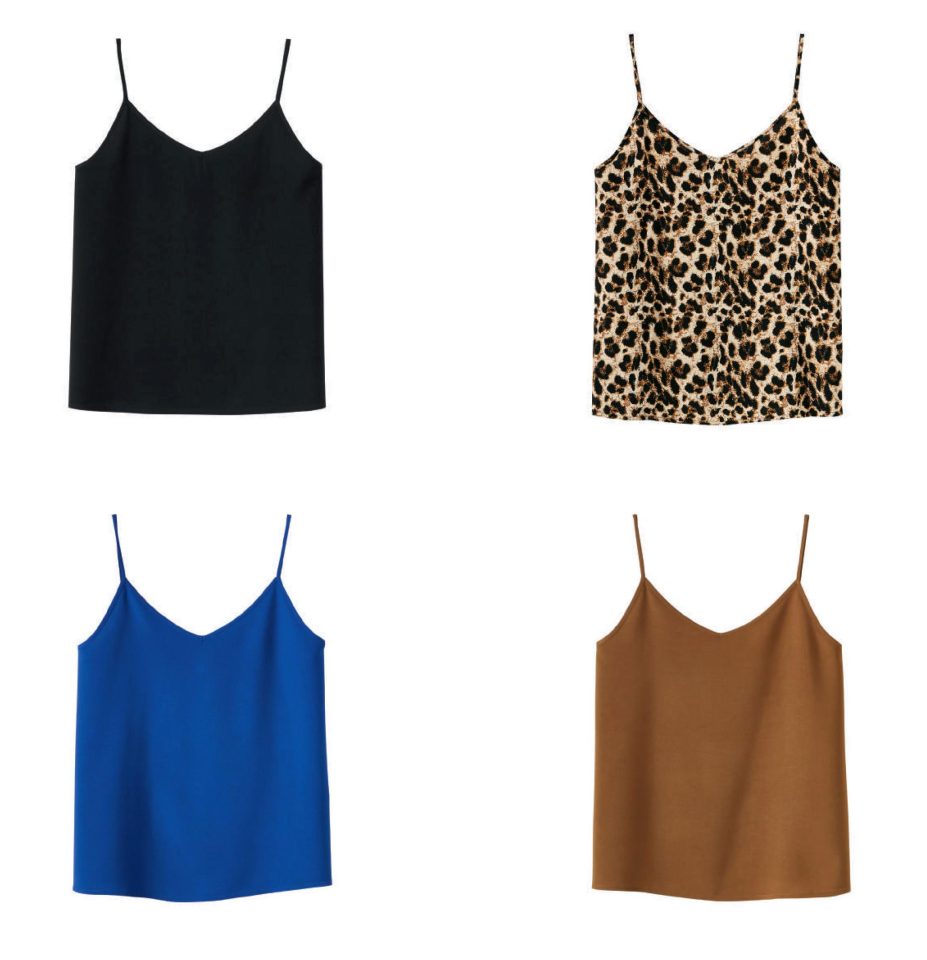  These pretty camis are a steal at £4.99