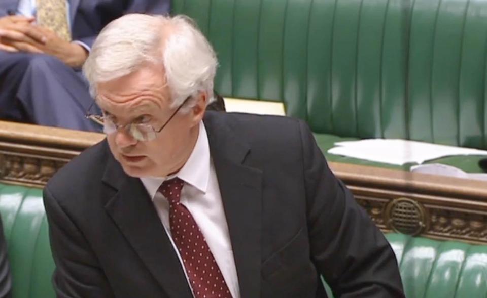  David Davis today told MPs that Brexit will be a 'complex' process