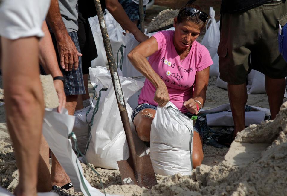  Residents in St. Petersburg, Florida, are bracing themselves ahead of the storm