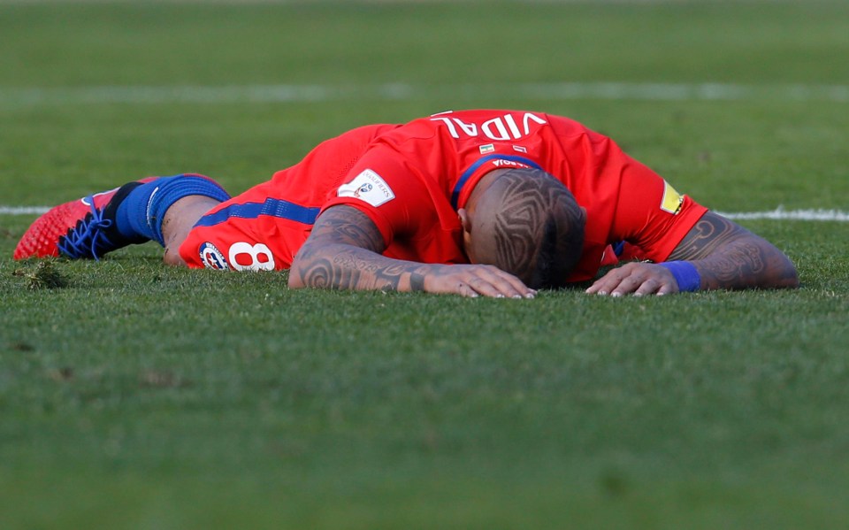 Arturo Vidal has revealed he will retire from international duty with Chile after their 2018 World Cup trail