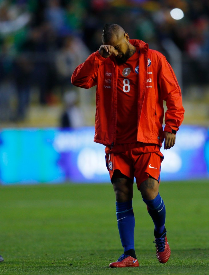 The 30-year-old’s country are in real danger of missing out on the World Cup