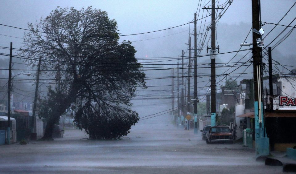  Powerful storms pictured sweeping through Fajardo, Puerto Rico