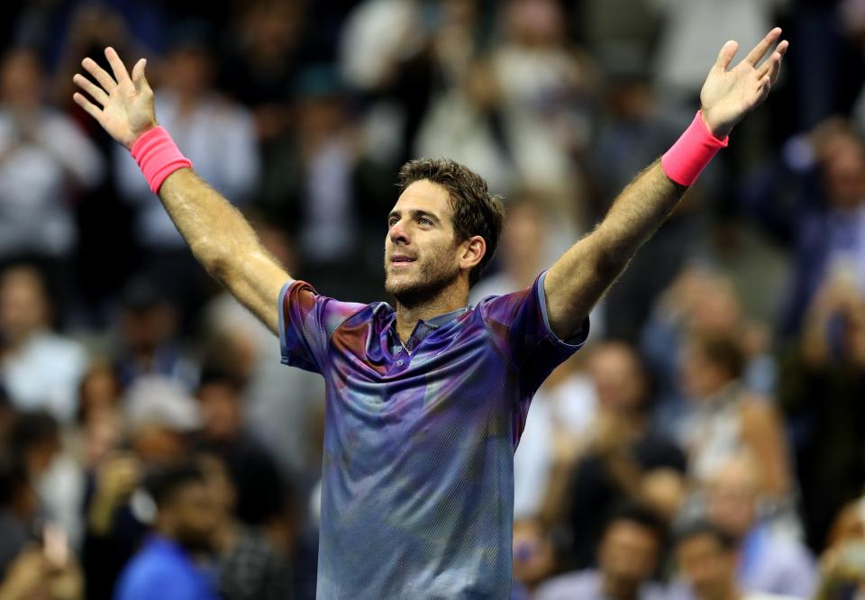  But Juan Martin del Potro goes into the match off the back of an incredible victory over Roger Federer