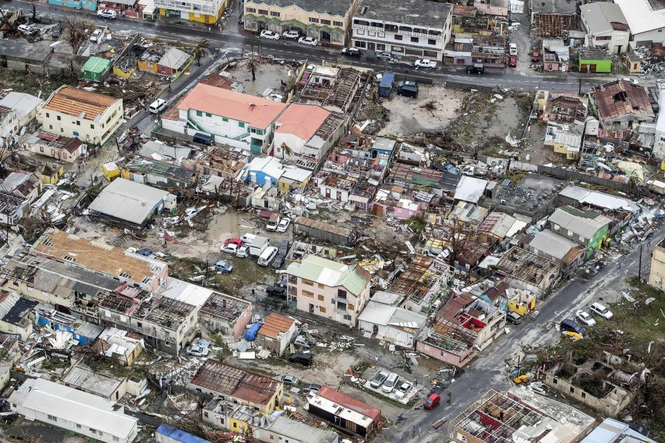  The killer storm has wreaked havoc on a number of Caribbean islands, including St Martin