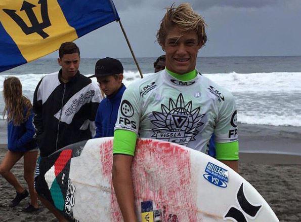  Surfer Zander Venezia, 16, died while surfing Hurricane Irma in Barbados