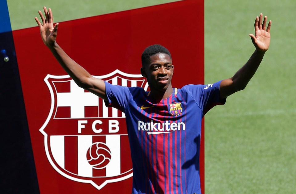 Barcelona still managed to complete a £97m deal for Borussia Dortmund’s Ousmane Dembele.