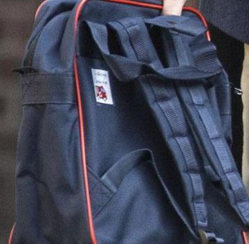  His schoolbag carried the name he will be known by - George Cambridge