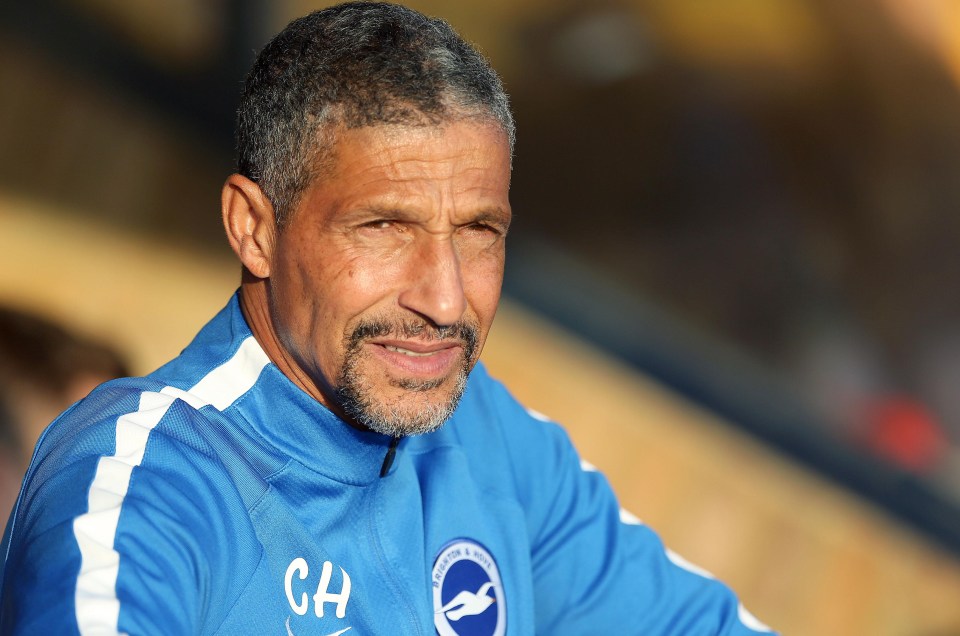 Chris Hughton has lost out in the race for the full-back