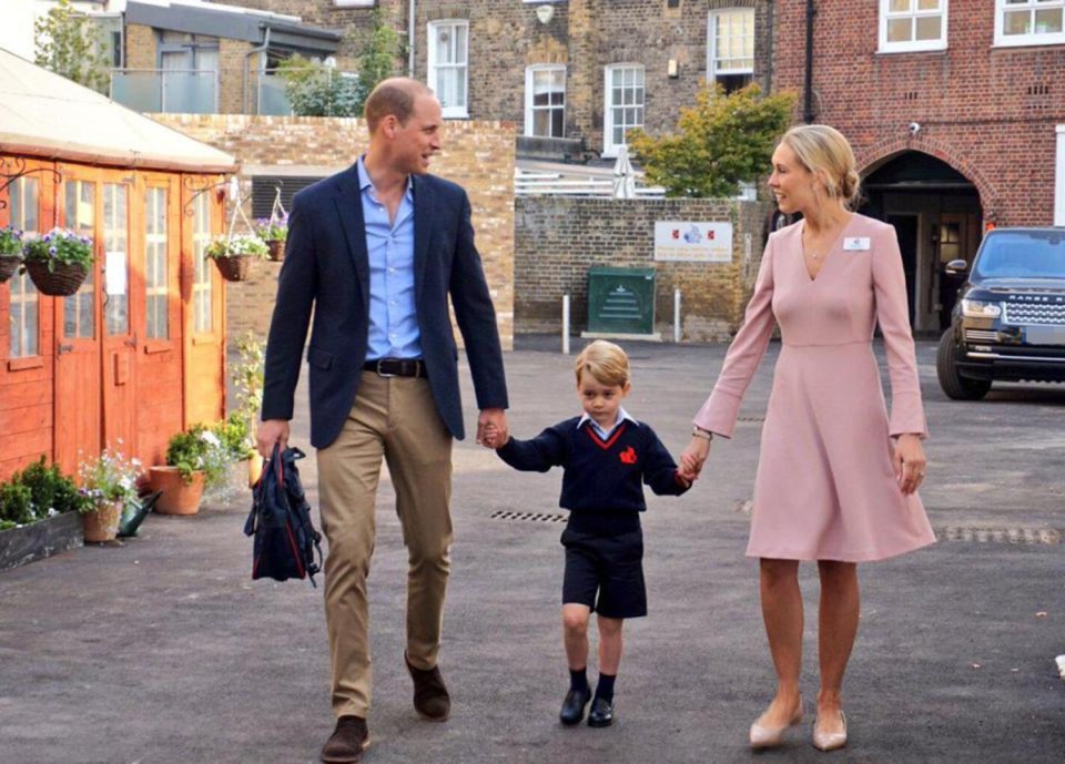 Prince George started at Thomas’ Battersea School last week