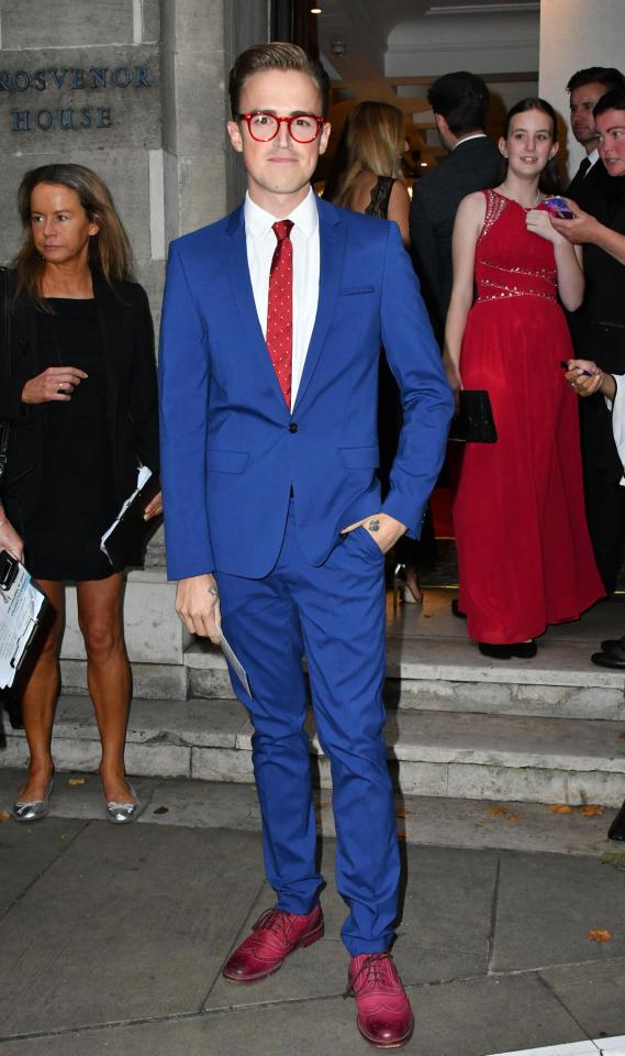  Tom Fletcher looked very dapper