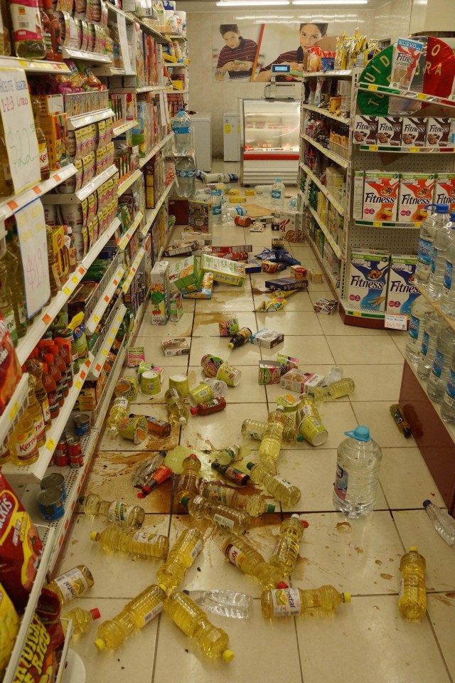 The powerful earthquake wreaked havoc in southern Mexico