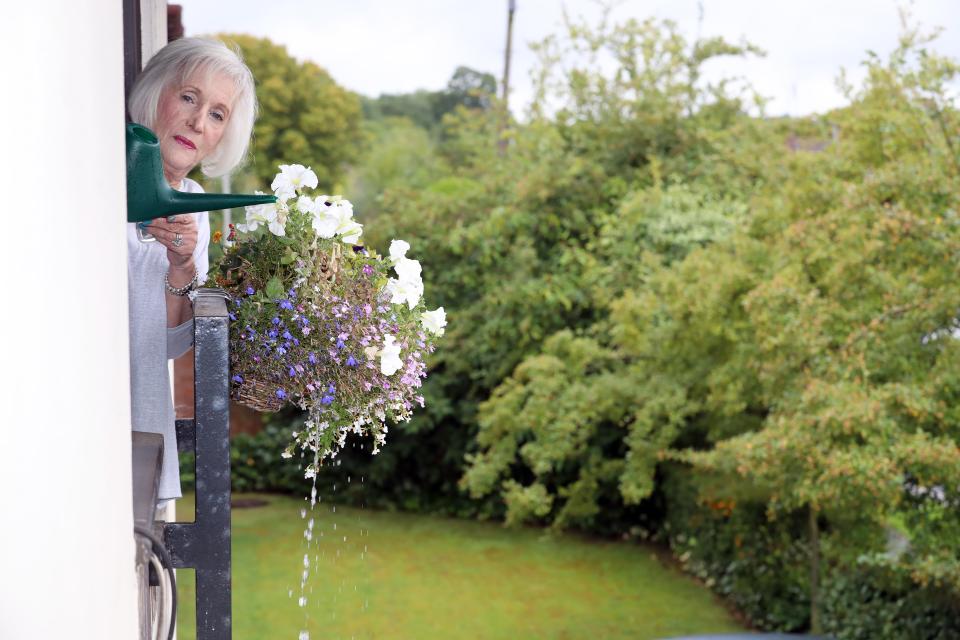  Lynda said she was made to 'feel like a criminal' for watering her plants