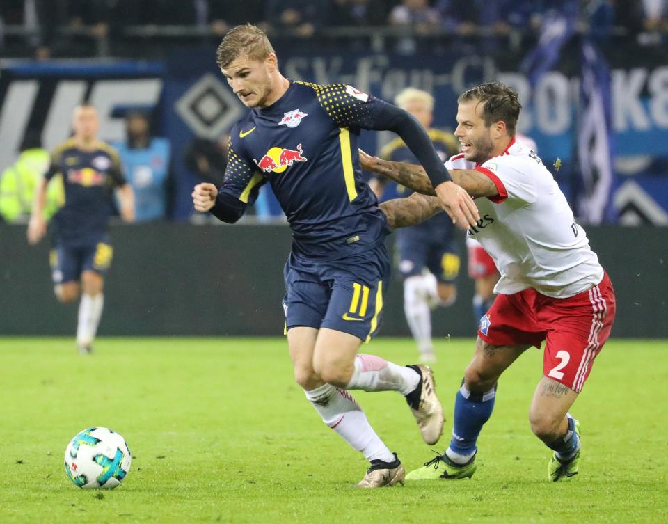  Timo Werner is being eyed up by both Liverpool and Real Madrid, according to reports