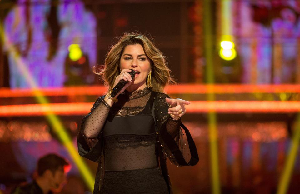  Shania Twain performed on the show