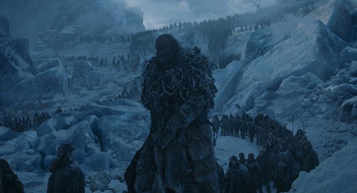  A Thrones fanatic has noticed that there's a magical landmark not far from where the army were last seen marching past The Wall