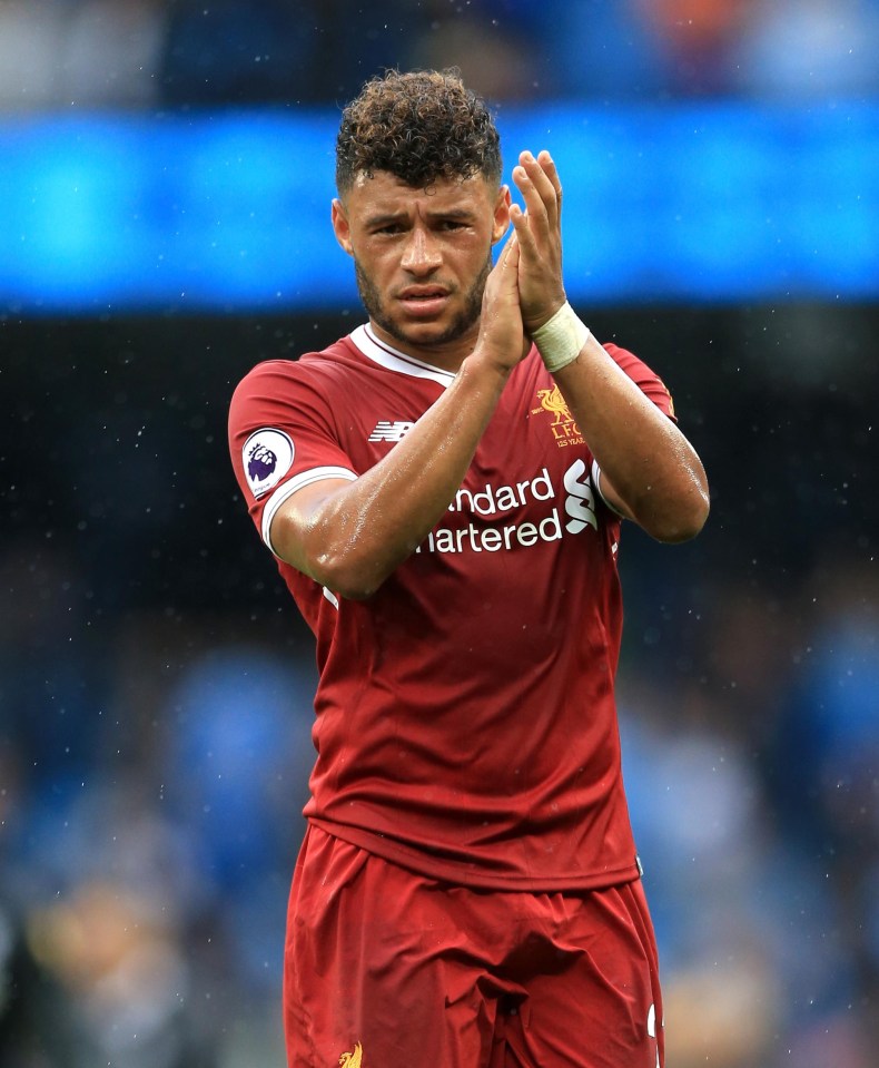 Alex Oxlade-Chamberlain came off the bench as Liverpool were thumped