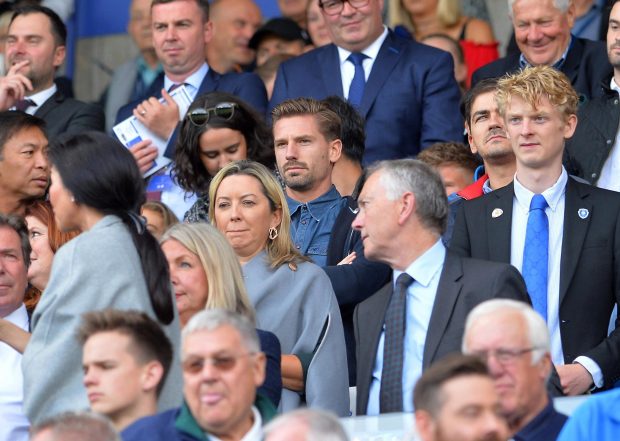 Adrien Silva was in attendance for Leicester's clash with Chelsea