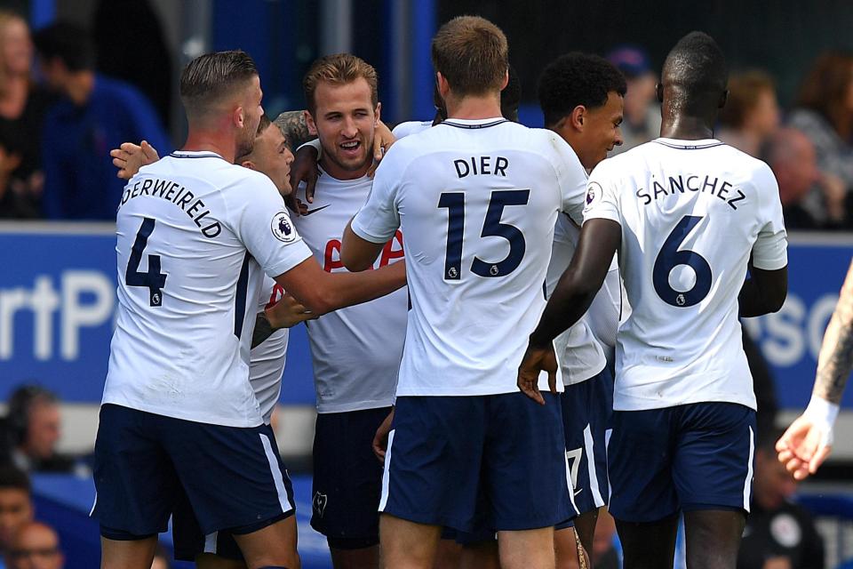  Tottenham are looking to build on their 3-0 win at Goodison in the Champions League.