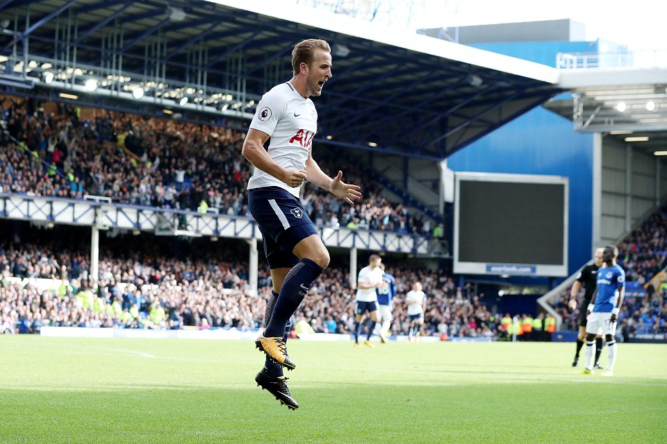 Harry Kane celebrates 100 goals for Spurs