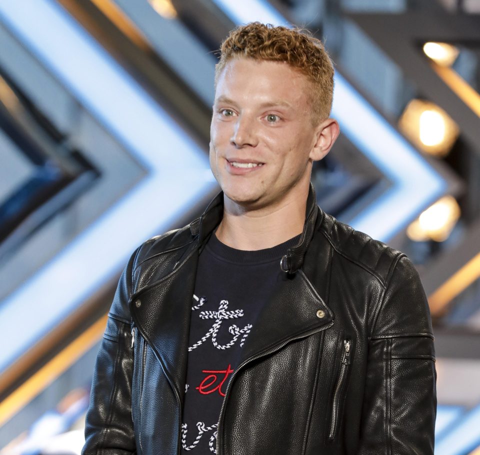  Aidan Martin is making a bid for stardom on The X Factor