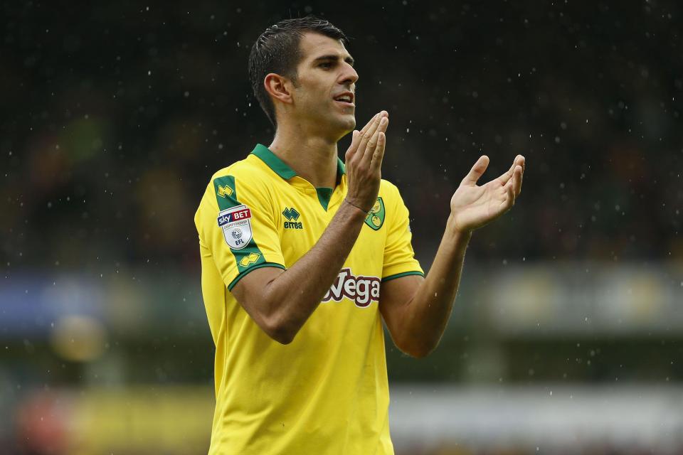 Norwich striker Nelson Oliveira was a target for Swansea this summer