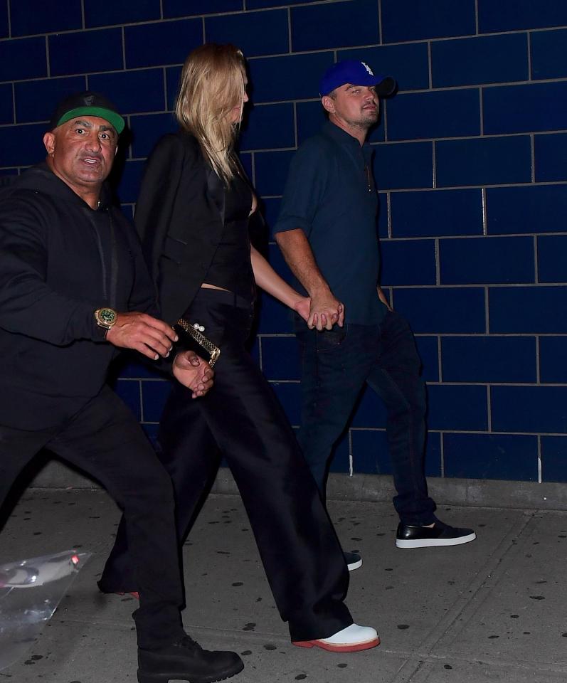  Leonardo DiCaprio was spotted holding hands with ex Toni Garrn earlier this week