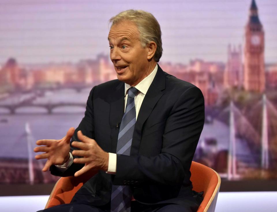  Tony Blair again begged MPs to do whatever they can to stop our EU exit