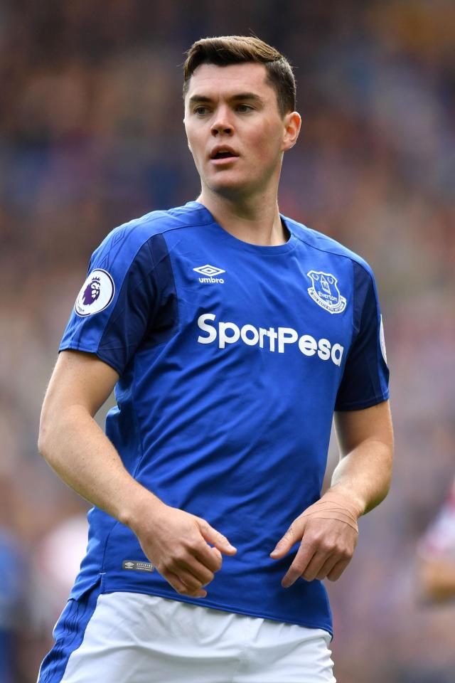  Michael Keane turned down a move to Manchester United in the transfer window in favour of Everton