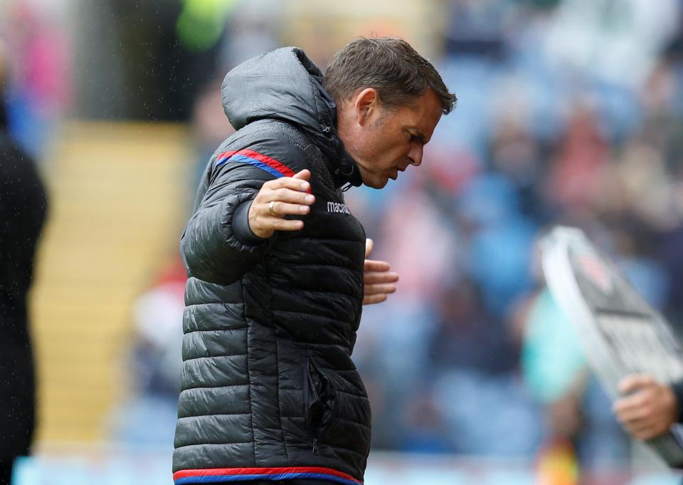  Frank de Boer has been SACKED after just four matches in charge of Crystal Palace