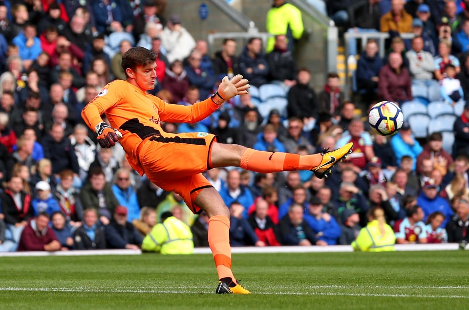 Tom Heaton got injured and Nick Pope swooped in to save the day