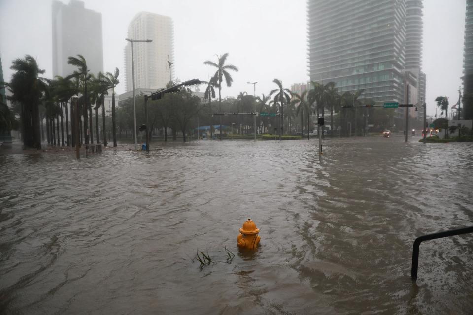  Many places in the state are under several feet of water