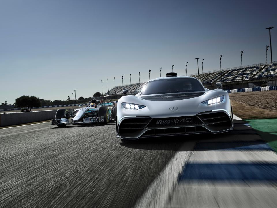  The Project ONE can do 0-124mph in less than 6 seconds