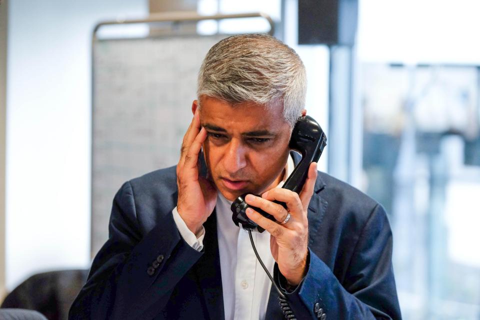  The app wants to hold sit-down talks with London mayor Sadiq Khan