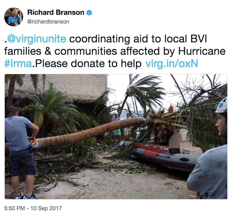  Irma has desecrated Necker Island - and other idyllic locales in the Caribbean