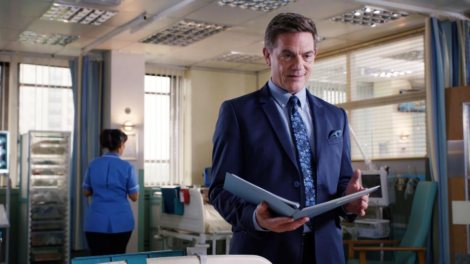  John Michie stars in long-running BBC hospital drama Holby City