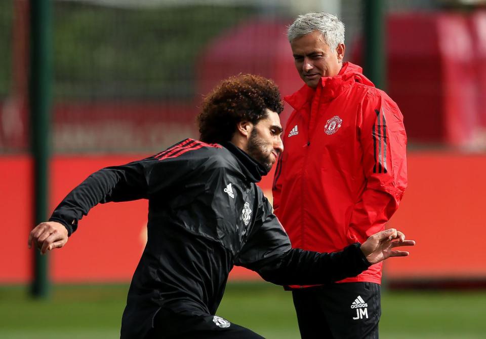 Jose Mourinho is a big fan of Marouane Fellaini