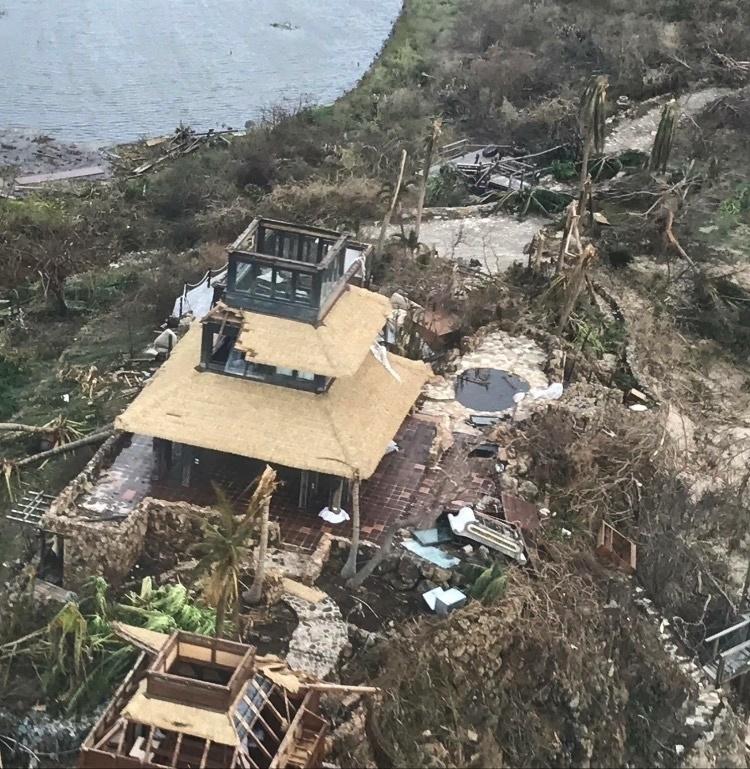  New aerial images show the devastation Hurricane Irma wrought on Richard Branson's private isalnd