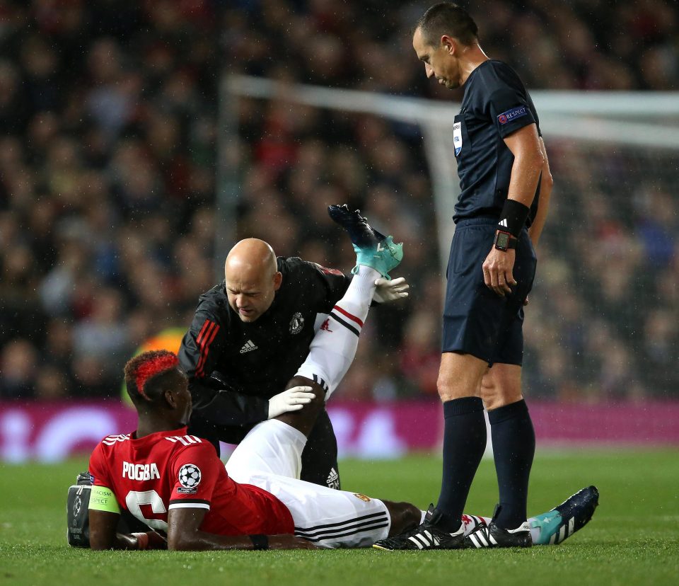  Manchester United boss Jose Mourinho and his staff feel Paul Pogba ignored medical opinion over his long-lasting hamstring injury