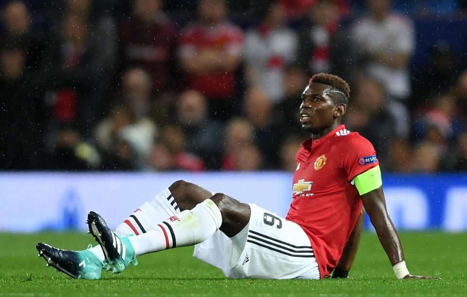  Manchester United midfielder Paul Pogba suffered a hamstring injury in the recent win against Basel