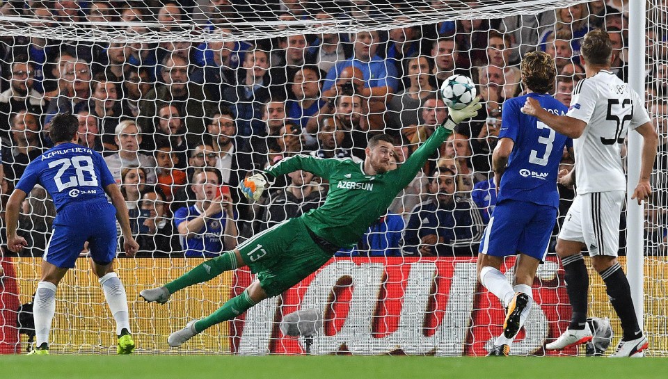 Pedro curled in a sensational opener for Chelsea as the Blues scored six for the first time under Antonio Conte