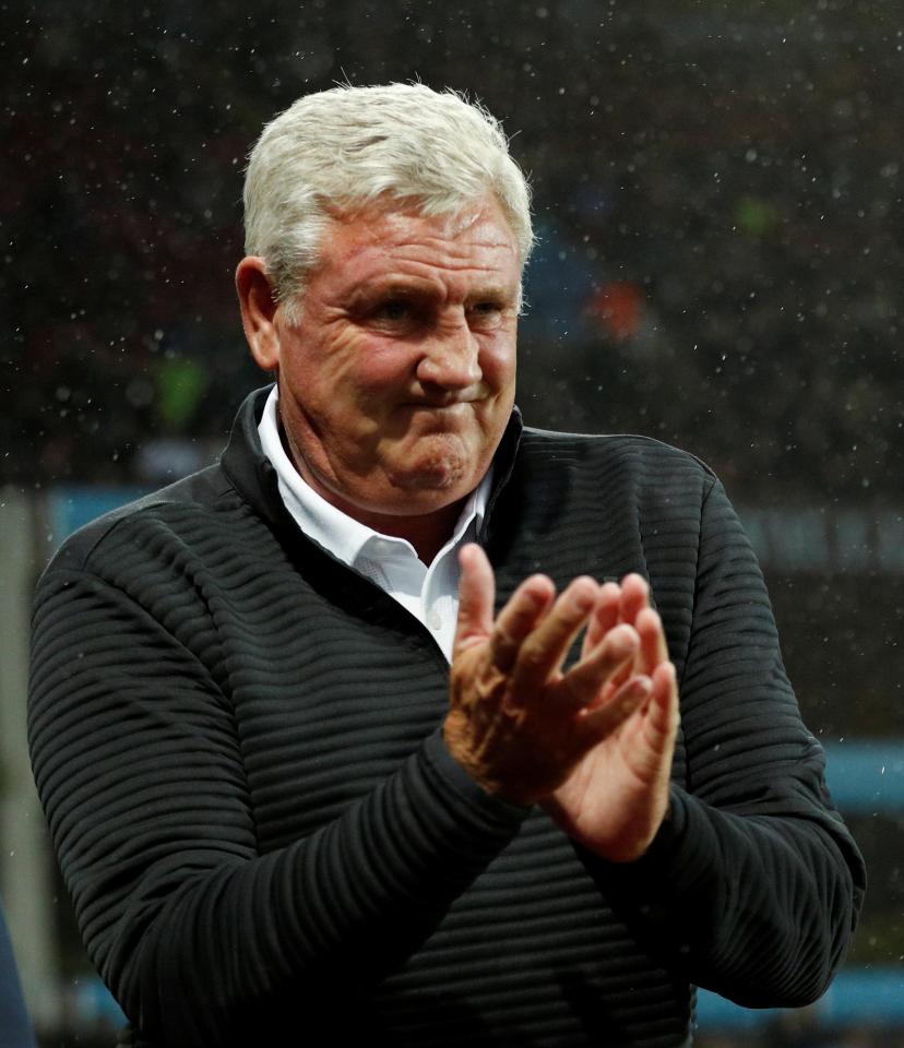  Steve Bruce has spoken of the 'mass hysteria' surrounding Aston Villa