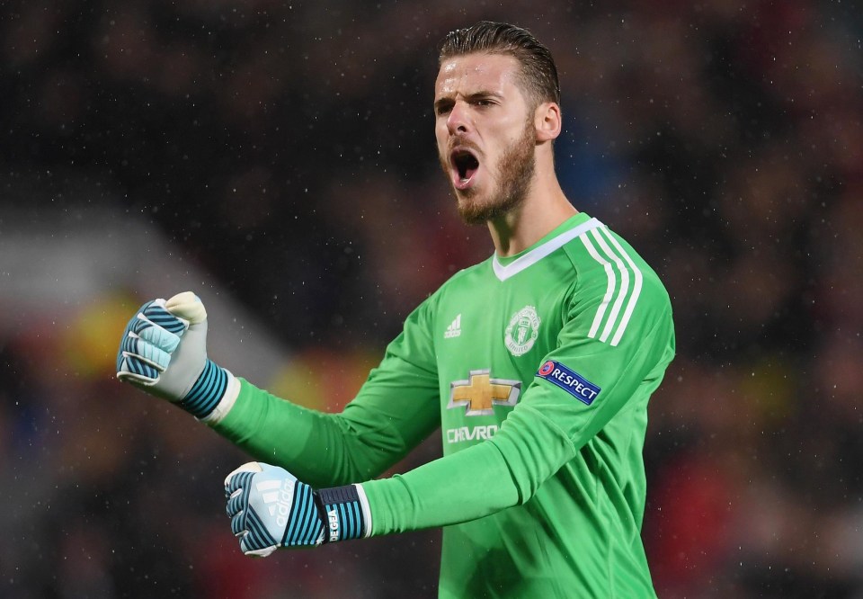 David De Gea was in superb form as Manchester United beat FC Basel in the Champions League on Tuesday night