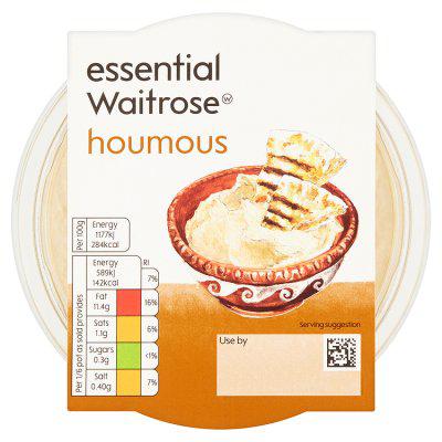  Waitrose has added houmous to its essential range of food