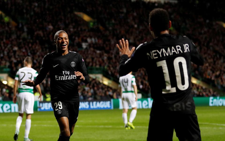  Neymar and Kylian Mbappe have formed a deadly partnership since signing for Unai Emery's side