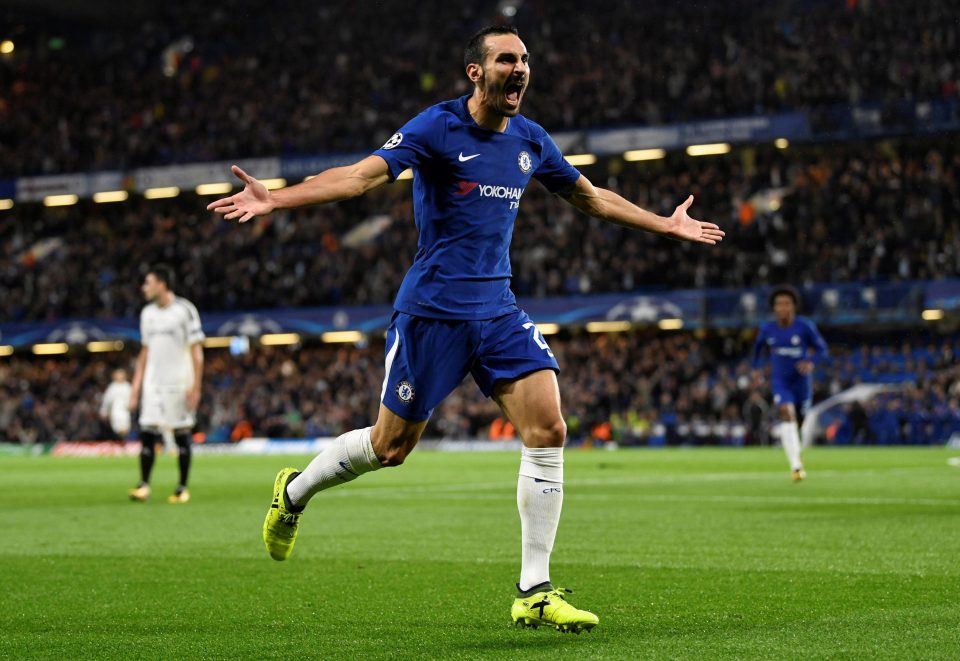 Davide Zappacosta is overjoyed after bagging his first Champions League goal