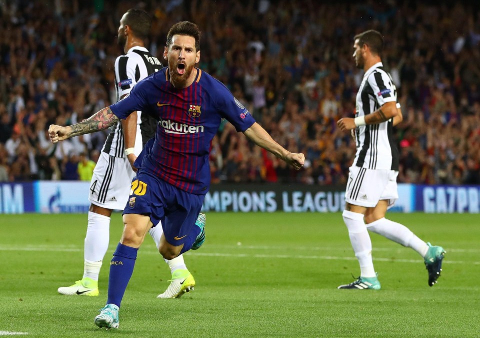 Lionel Messi was in magical form again, netting twice past Juventus legend Gianluigi Buffon 