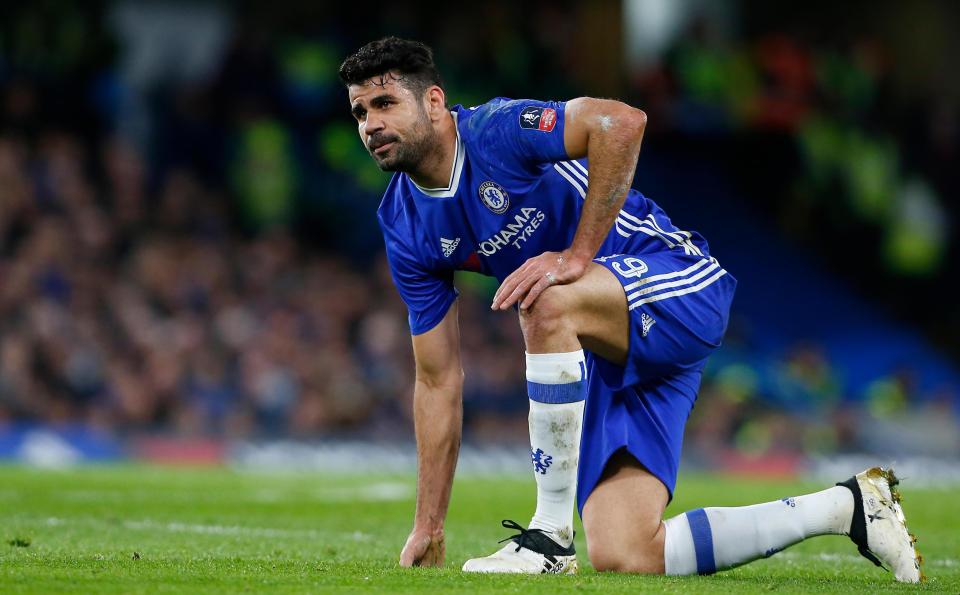 Atletico Madrid make final offer of £57million for Chelsea striker Diego Costa