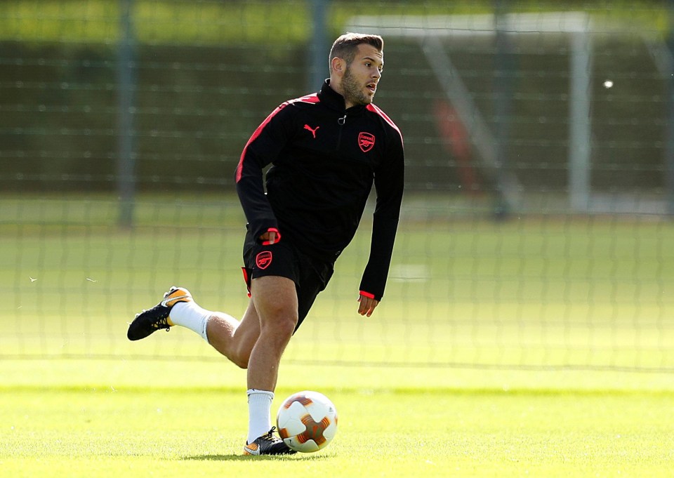 Jack Wilshere has been told to remain calm on his comeback path